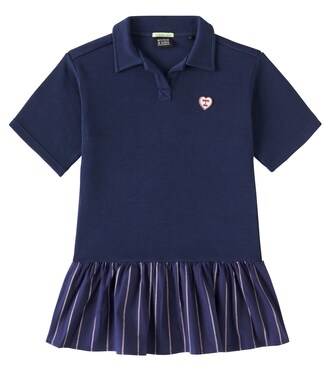 Ruffled cotton polo shirt | Scotch & Soda Kids