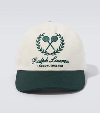 Embroidered twill baseball cap | Ralph Lauren Purple Label