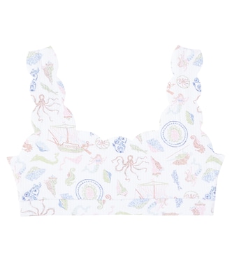 Bumby Palm Springs scalloped bikini top | Marysia Bumby