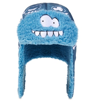 Embroidered printed aviator hat | Stella McCartney Kids