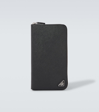 Logo Saffiano leather wallet | Prada