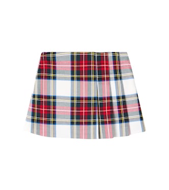 Plaid pleated skirt | Il Gufo