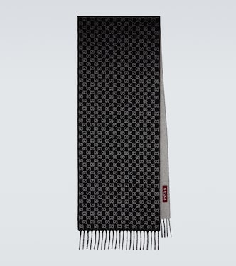 GG wool and cashmere scarf | Gucci