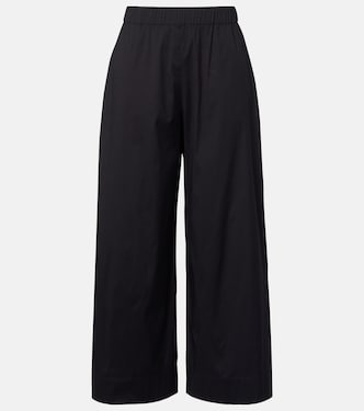 Weite Cropped-Hose Pece aus einem Baumwollgemisch | Max Mara