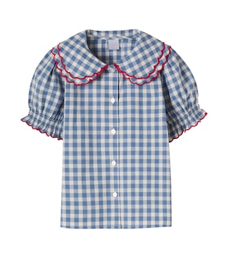 Gingham cotton shirt | Pepa London