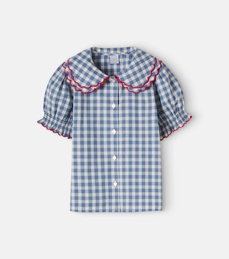 Camicia in cotone a quadretti | Pepa London
