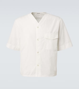 Cotton poplin shirt | Auralee