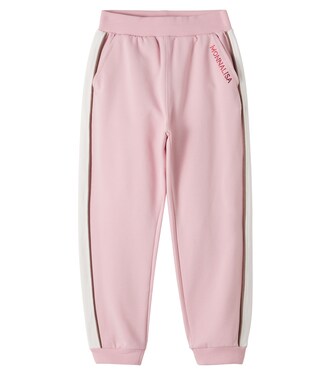 Embellished cotton-blend sweatpants | Monnalisa