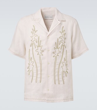 Camicia Alvs in lino con ricamo | Frescobol Carioca