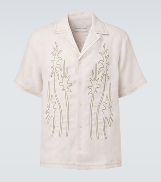 Alvs linen embroidered shirt | Frescobol Carioca