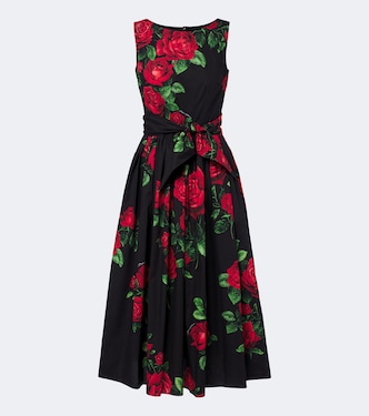 Floral cotton maxi dress | Dolce&Gabbana