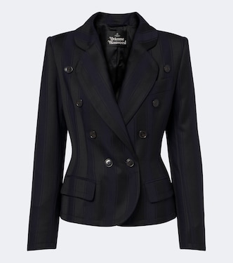 Georgia striped virgin wool blazer | Vivienne Westwood