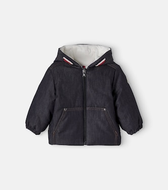 Baby Daunenjacke Alaric aus Denim | Moncler Enfant