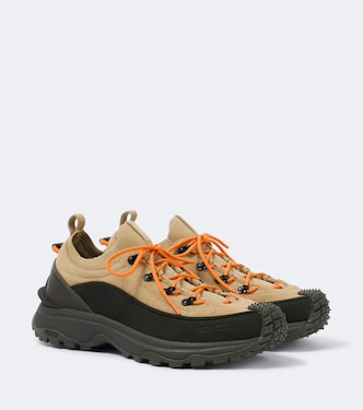 Trailgrip Lite3 suede-trimmed sneakers | Moncler