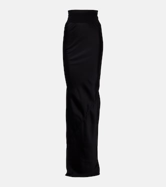 Coda draped satin maxi skirt | Rick Owens