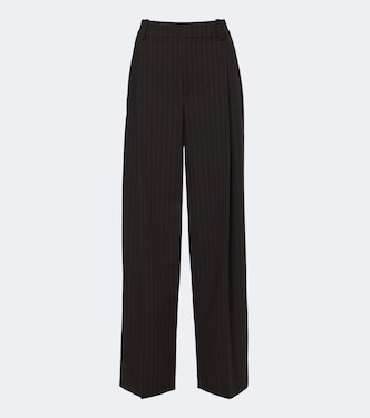 Pinstripe wide-leg pants | Vince