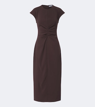June crêpe midi dress | Veronica Beard