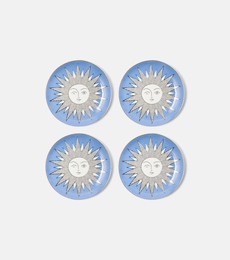 Muse Sun Small set of 4 porcelain plates | Jonathan Adler
