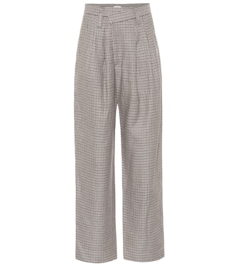 Karierte Hose aus Tweed | Brunello Cucinelli