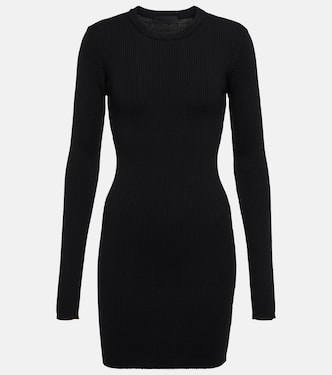Rib-knit wool minidress | Wardrobe.NYC