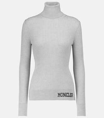 Ribbed wool turtleneck sweater | Moncler