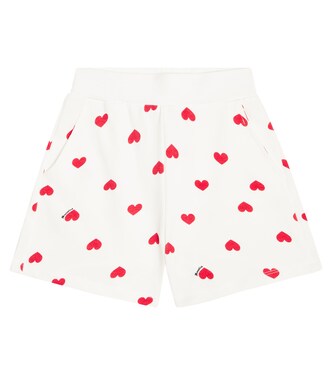 Printed cotton-blend shorts | Monnalisa