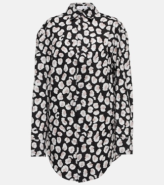 Leopard-print cotton shirt | Alaïa