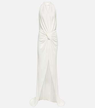 Bridal Aspasia halterneck gown | Costarellos