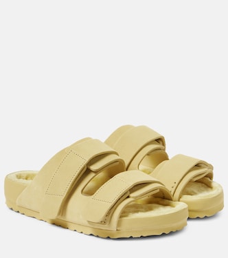 x Tekla Uji suede slides | Birkenstock 1774