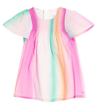 Baby cotton dress | Chloé Kids