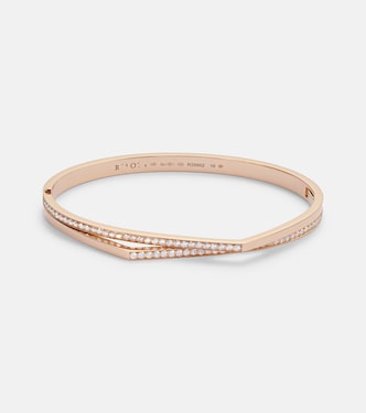 Antifer 18kt rose gold bracelet with diamonds | Repossi