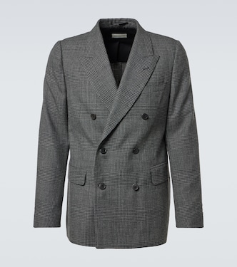 Double-breasted wool blazer | Dries Van Noten