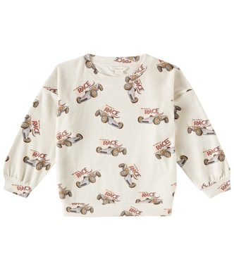 Itty printed cotton-blend fleece sweatshirt | Konges Sløjd