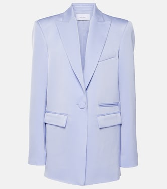 Satin crêpe blazer | Alex Perry