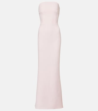 Sofie embellished crêpe bustier gown | Safiyaa