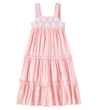 Floral embroidered cotton dress | Tartine et Chocolat