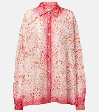 Printed silk shirt | Dries Van Noten