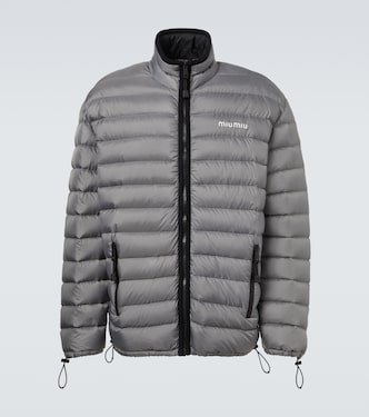 Paneled down jacket | Miu Miu