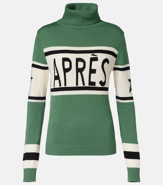 Rollkragenpullover Schild aus Wolle | Perfect Moment