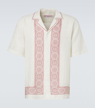 Chemise Maitan imprimée en lin | Orlebar Brown