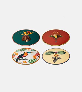 Set de 4 manteles individuales Flying Friends | La DoubleJ