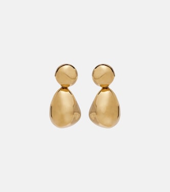 Double Ball gold-plated sterling silver earrings | Phoebe Philo