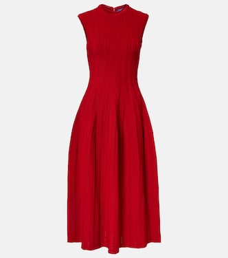 Midikleid aus einem Seidengemisch | Ralph Lauren Collection