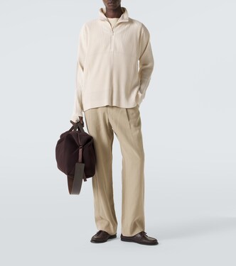 Monthly Colors: March pleated T-shirt in beige - Homme Plisse