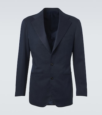 Silk suit jacket | Saman Amel