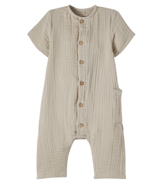 Baby Spieler Alex aus Baumwoll-Gaze | Wheat