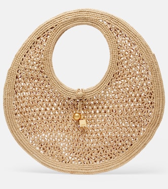 Spiaggia raffia top-handle bag | Jacquemus
