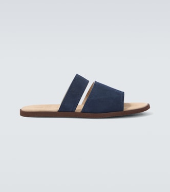 Suede sandals | Brunello Cucinelli