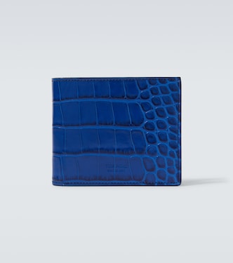 Leopard-print leather wallet | Tom Ford