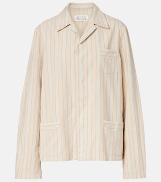 Striped cotton shirt | Maison Margiela